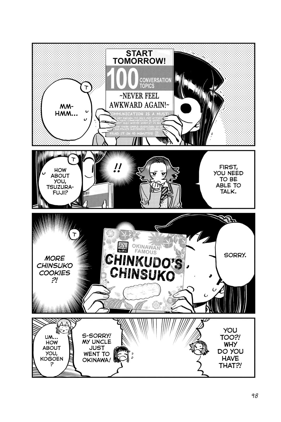 Komi Can’t Communicate Chapter 253