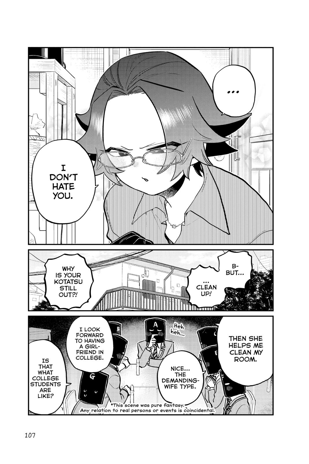 Komi Can’t Communicate Chapter 254