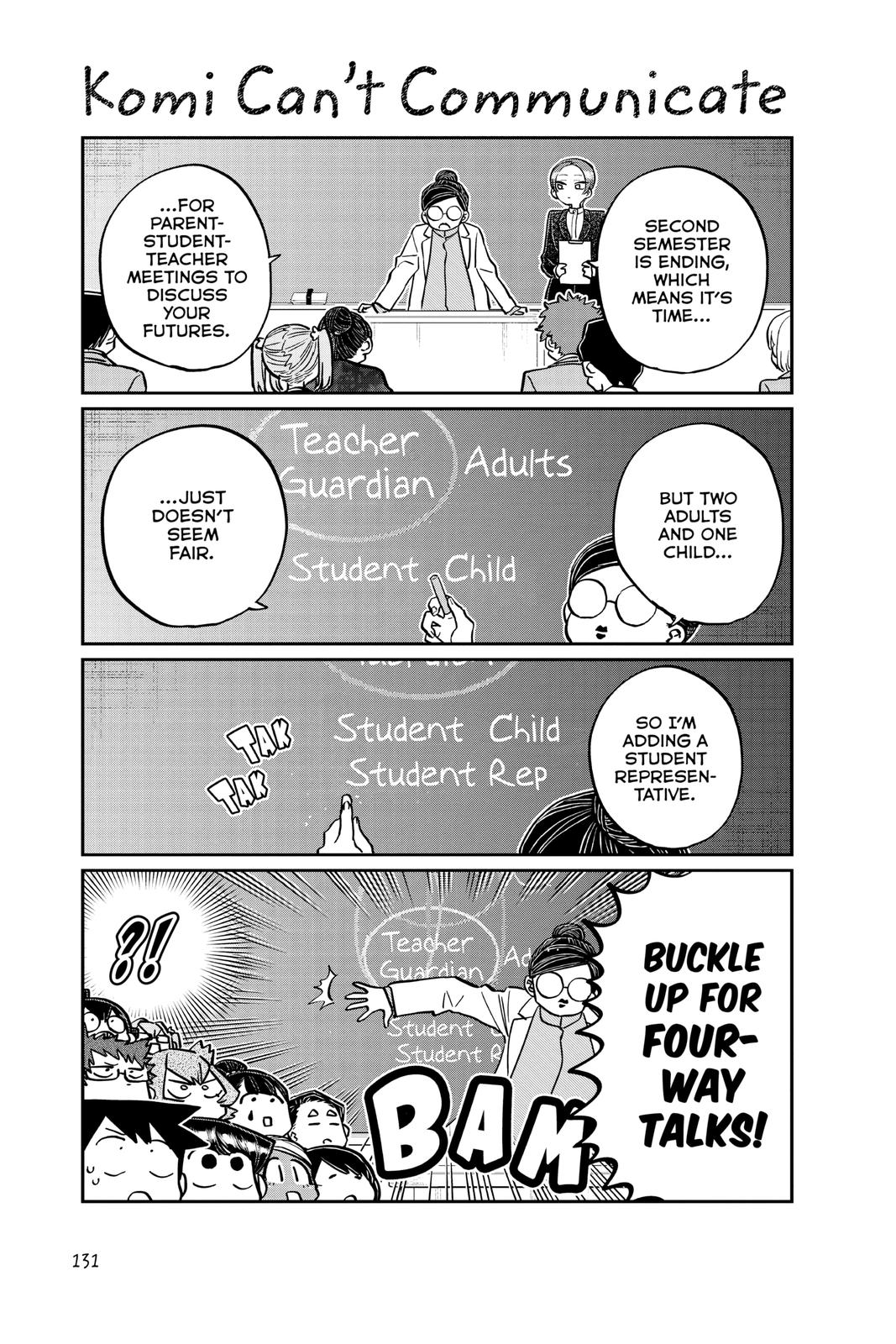 Komi Can’t Communicate Chapter 256