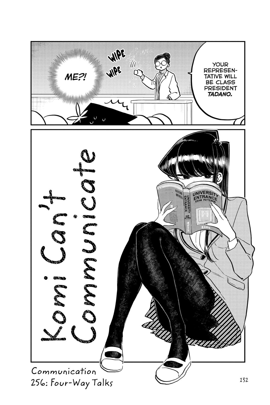 Komi Can’t Communicate Chapter 256