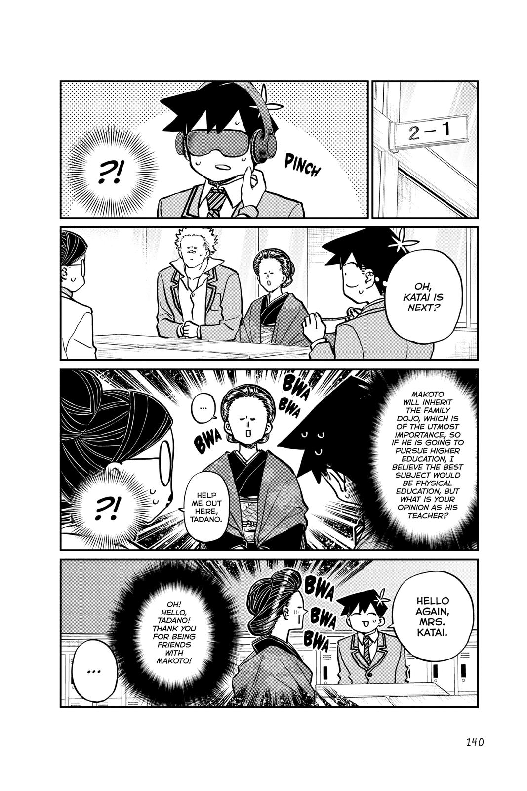 Komi Can’t Communicate Chapter 256