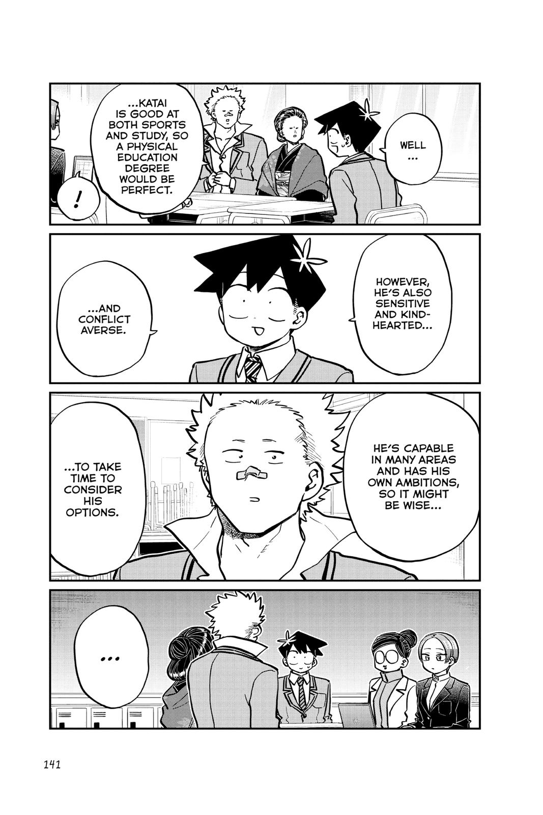 Komi Can’t Communicate Chapter 256