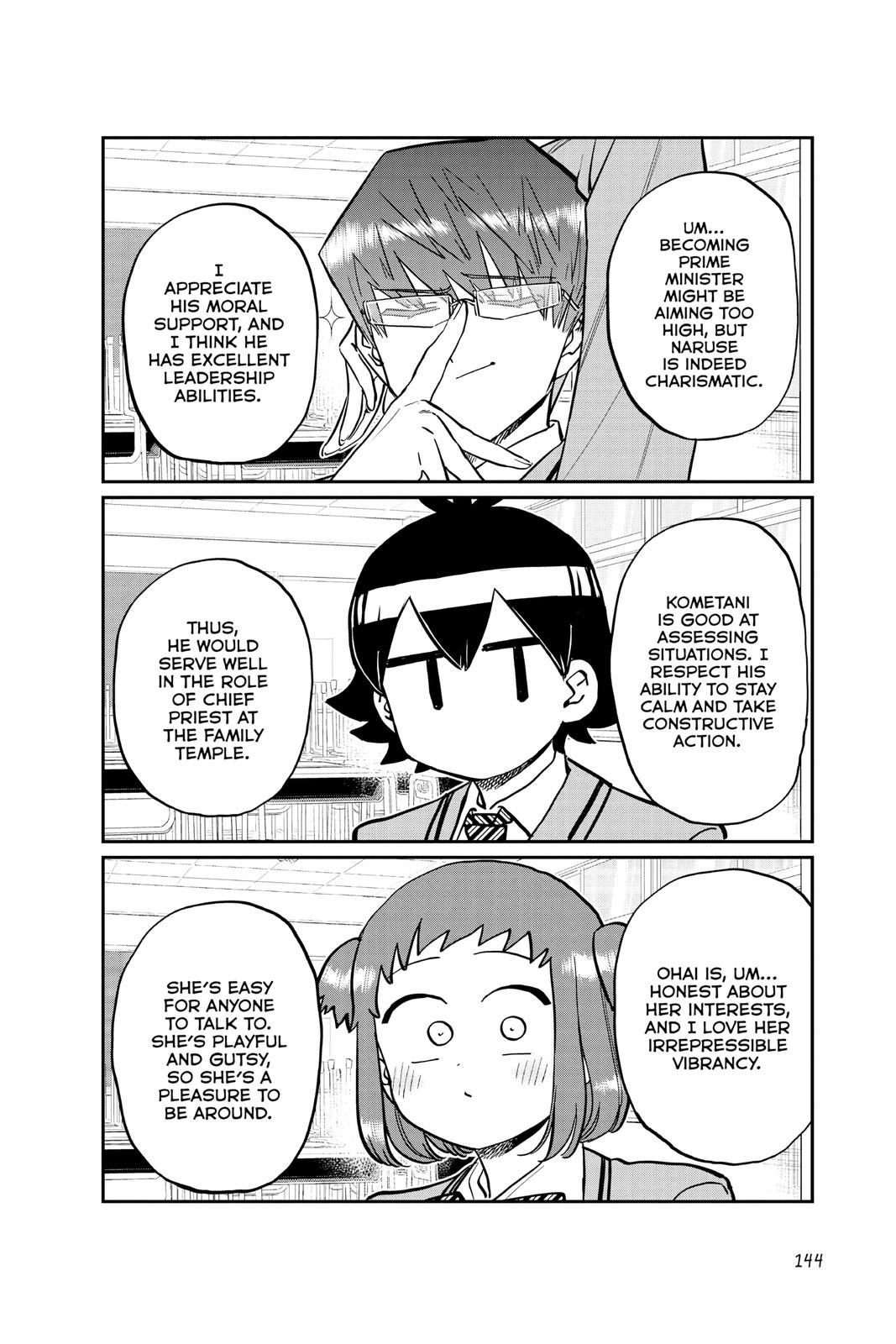 Komi Can’t Communicate Chapter 256