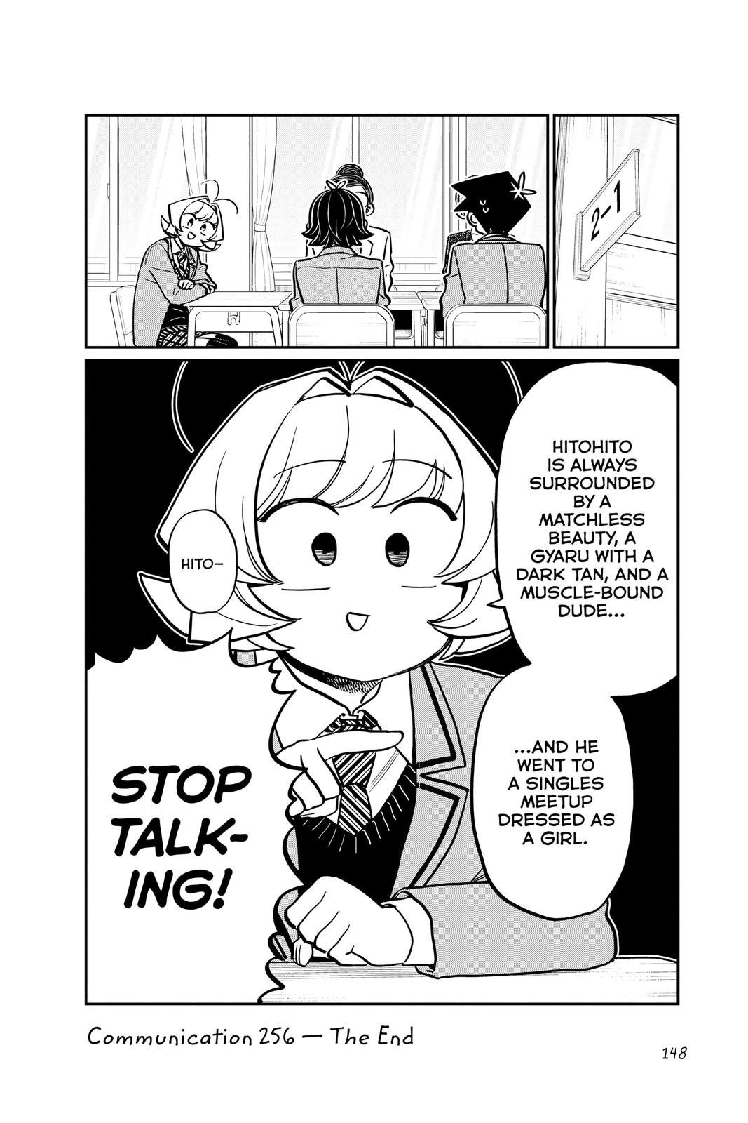 Komi Can’t Communicate Chapter 256