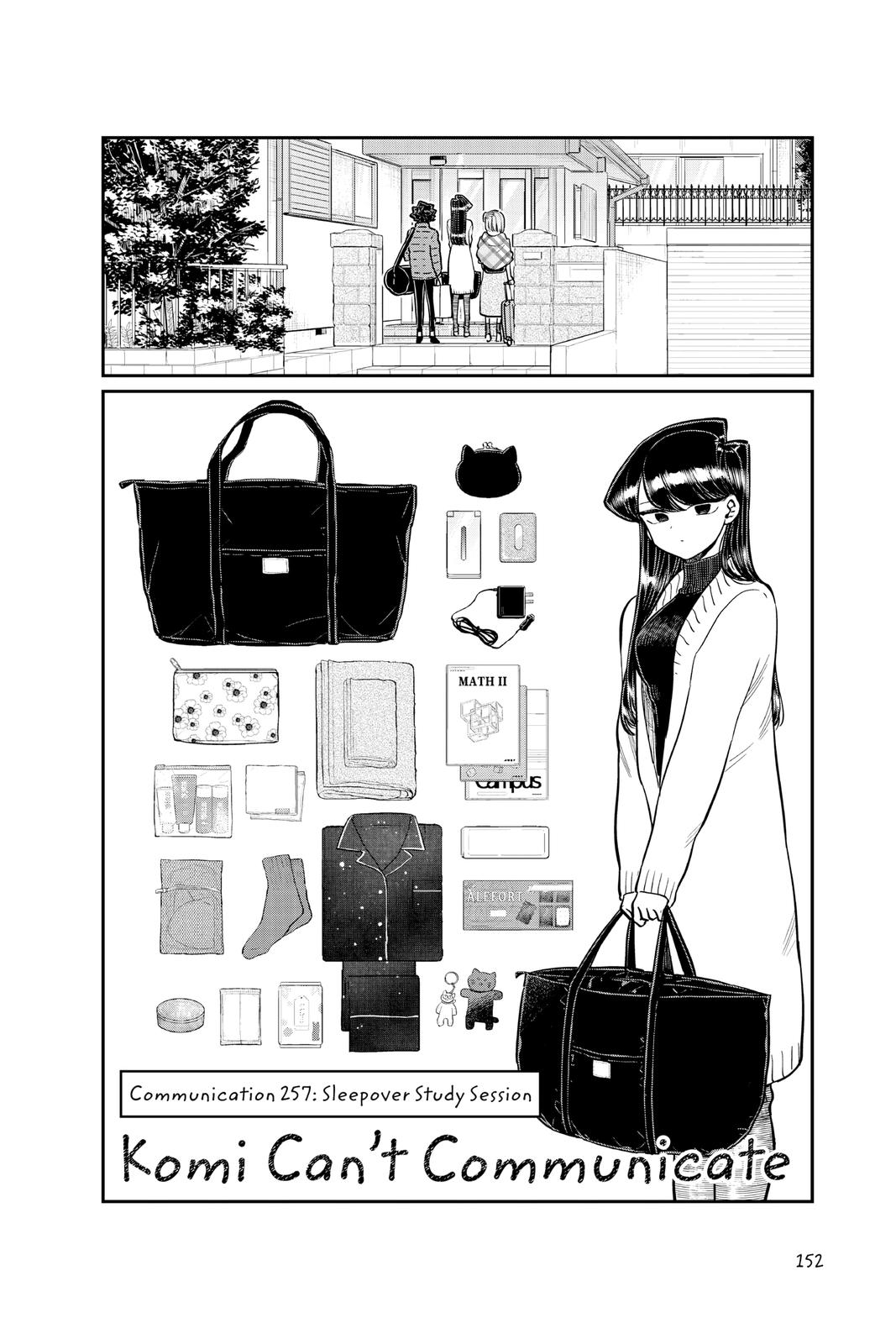 Komi Can’t Communicate Chapter 257