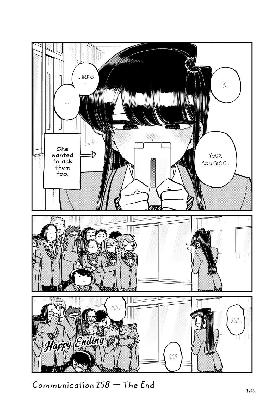 Komi Can’t Communicate Chapter 258