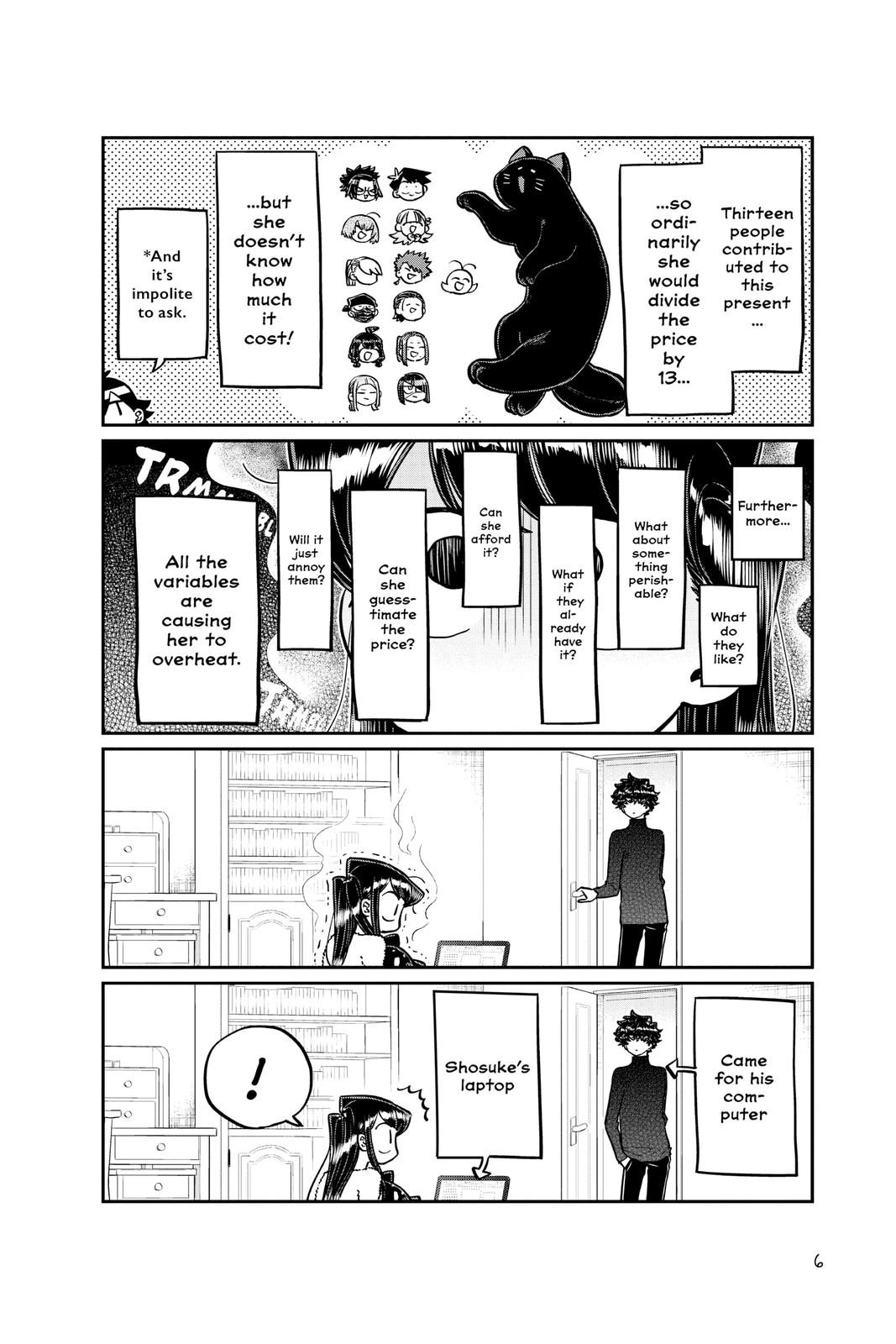 Komi Can’t Communicate Chapter 259
