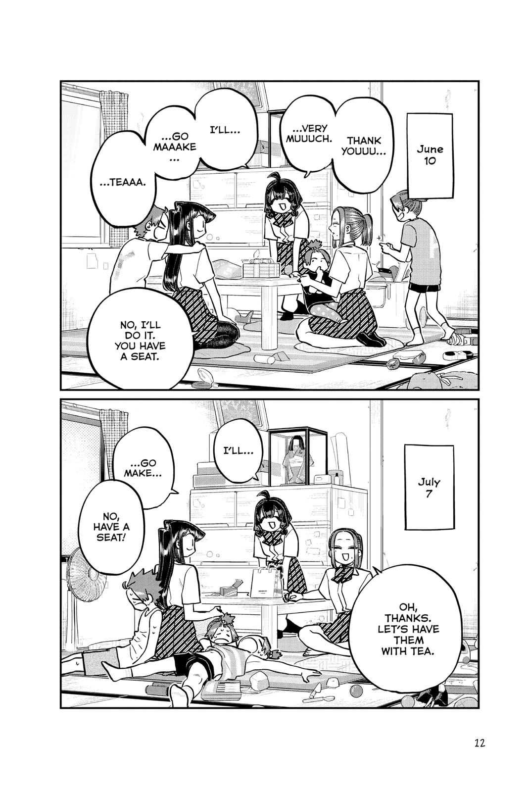 Komi Can’t Communicate Chapter 259