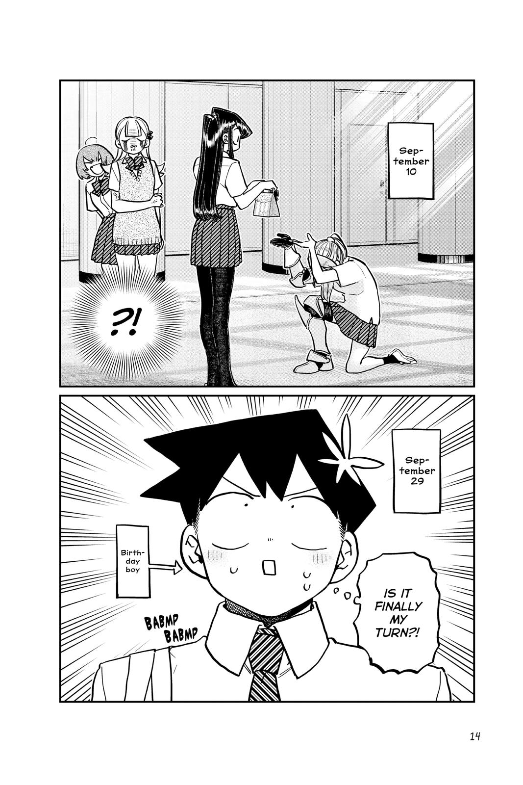 Komi Can’t Communicate Chapter 259