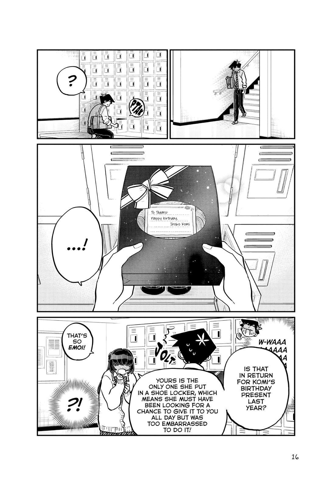 Komi Can’t Communicate Chapter 259