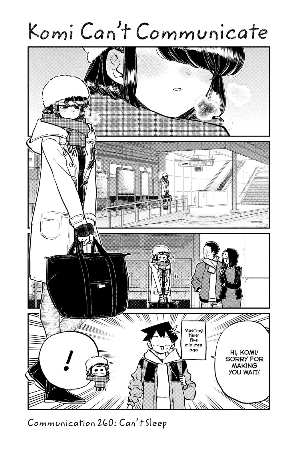 Komi Can’t Communicate Chapter 260