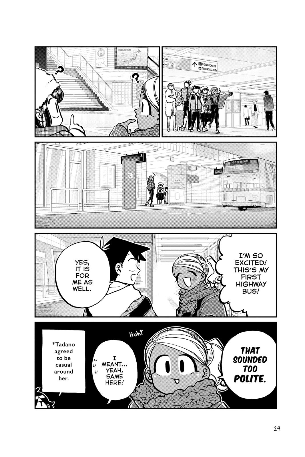 Komi Can’t Communicate Chapter 260