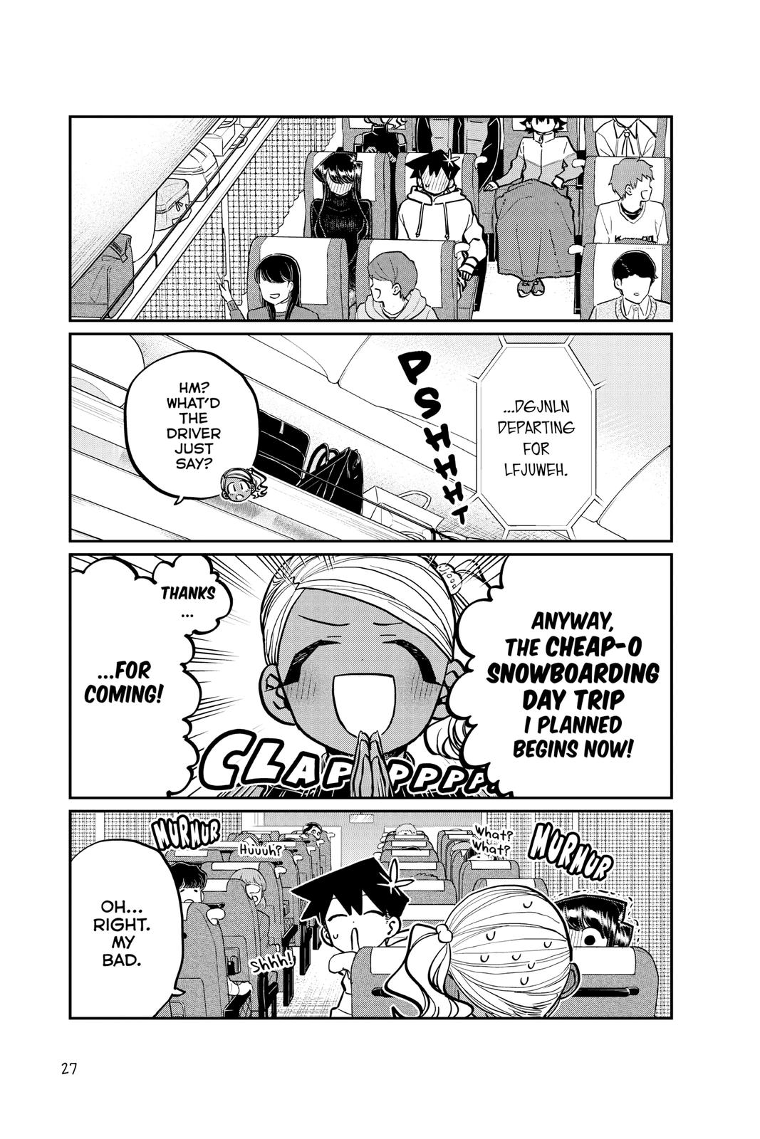 Komi Can’t Communicate Chapter 260