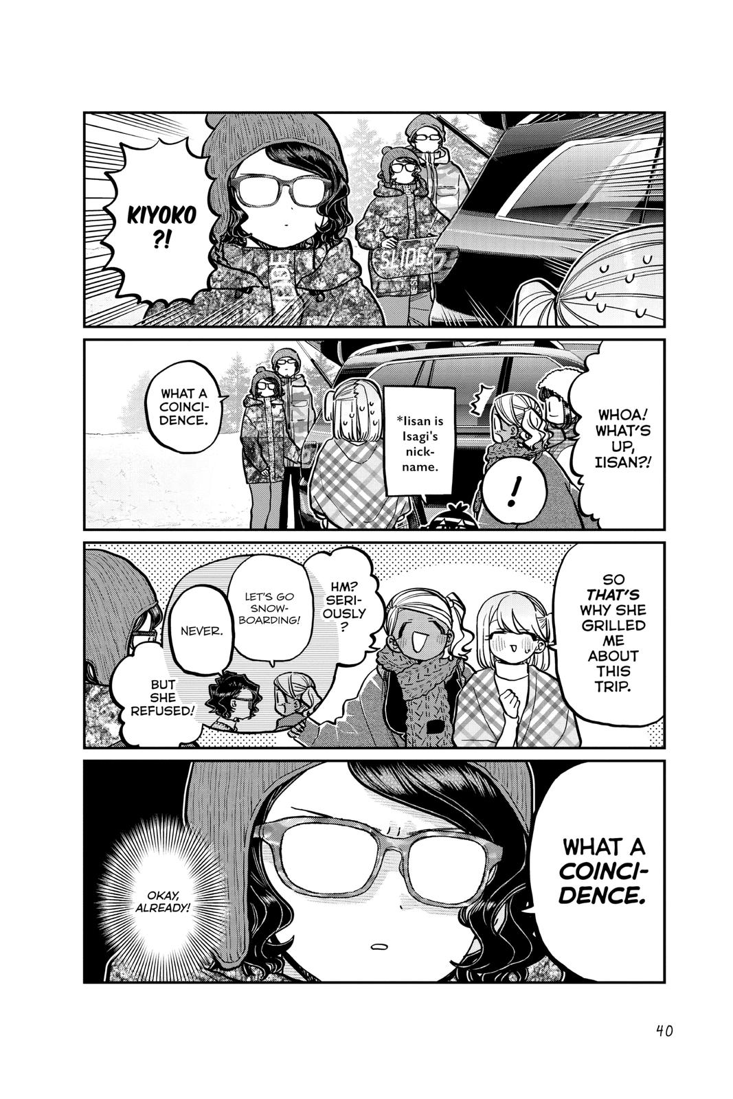 Komi Can’t Communicate Chapter 261