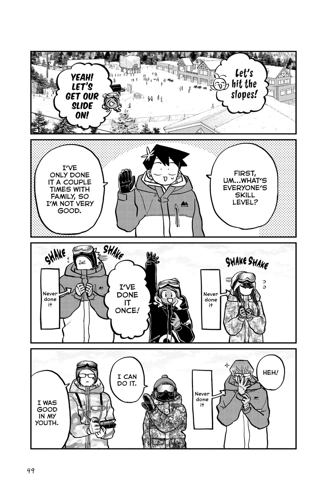 Komi Can’t Communicate Chapter 261