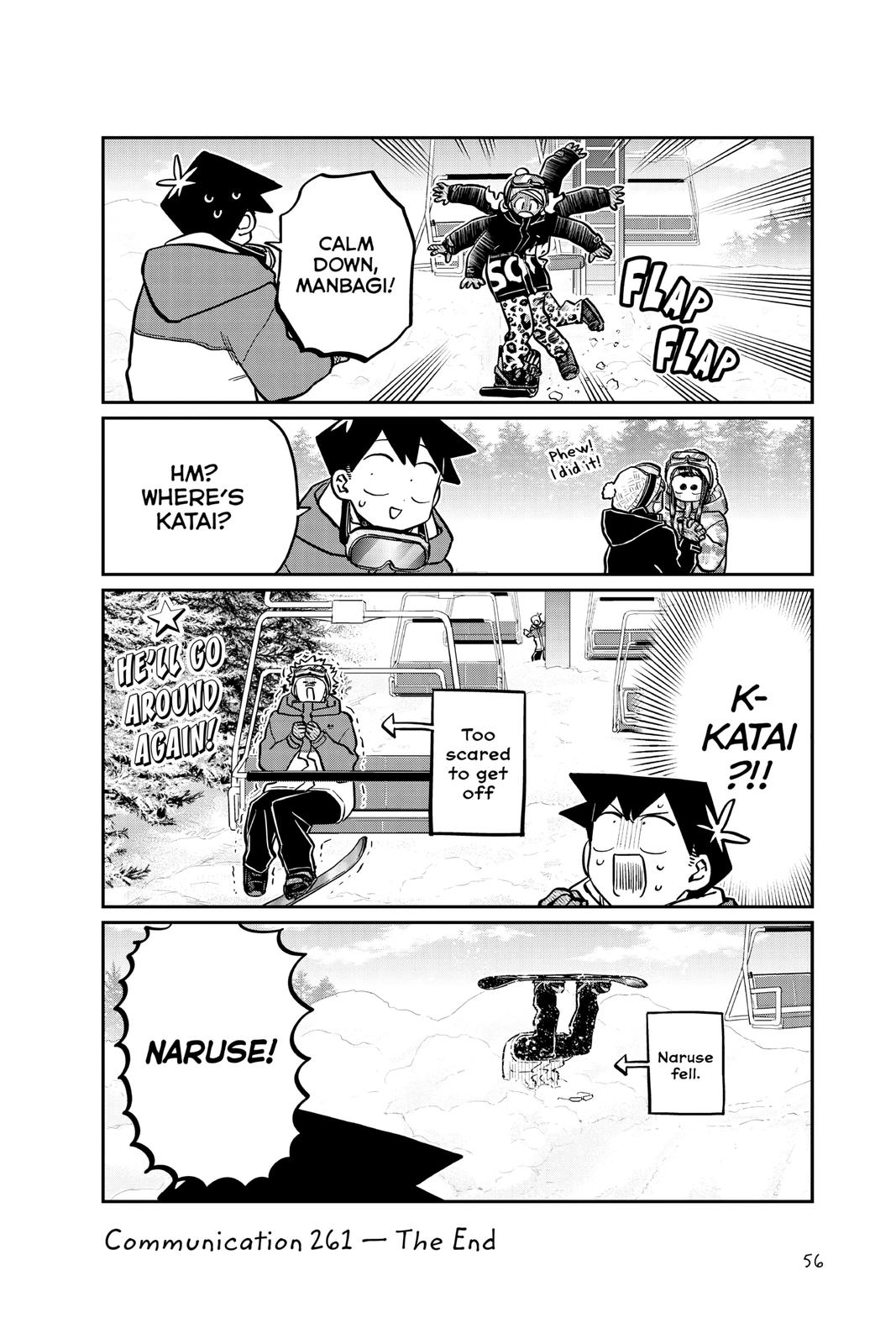 Komi Can’t Communicate Chapter 261