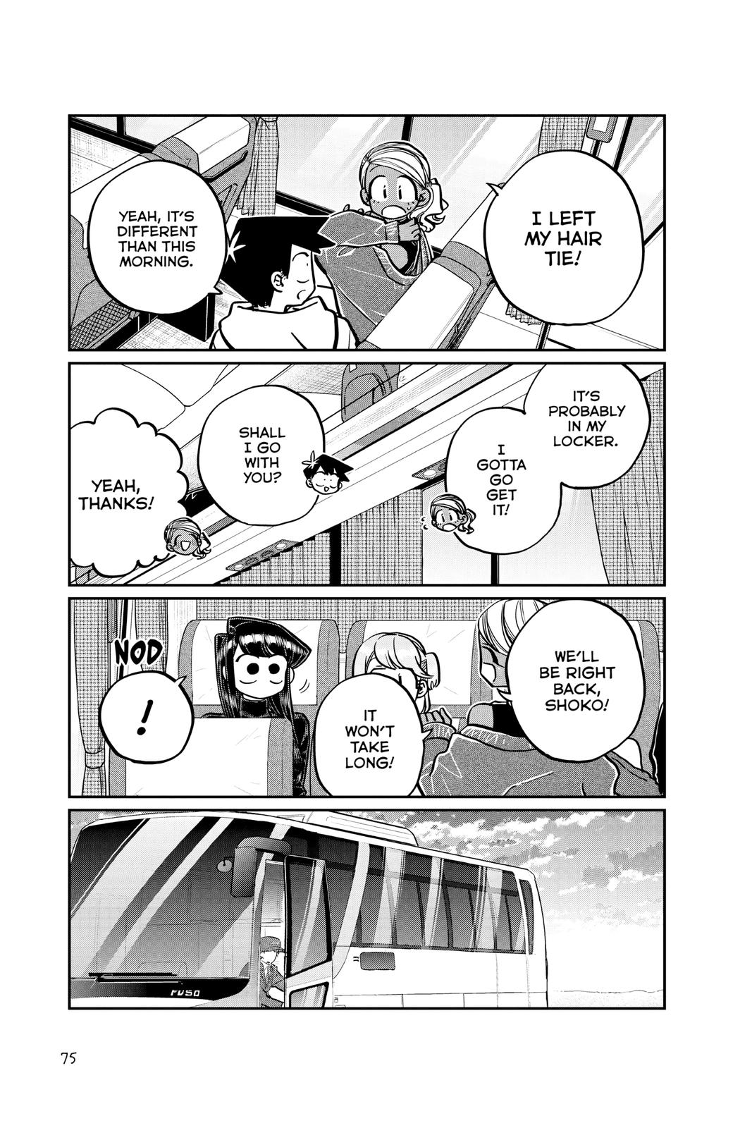Komi Can’t Communicate Chapter 262