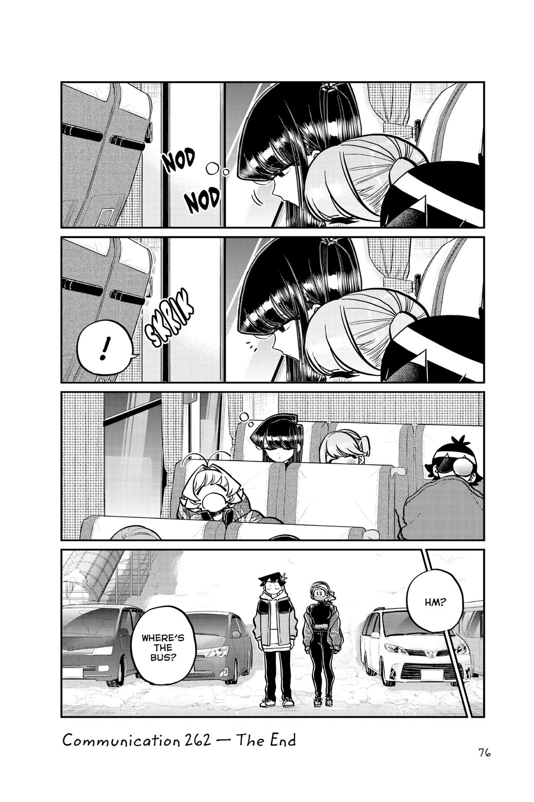 Komi Can’t Communicate Chapter 262