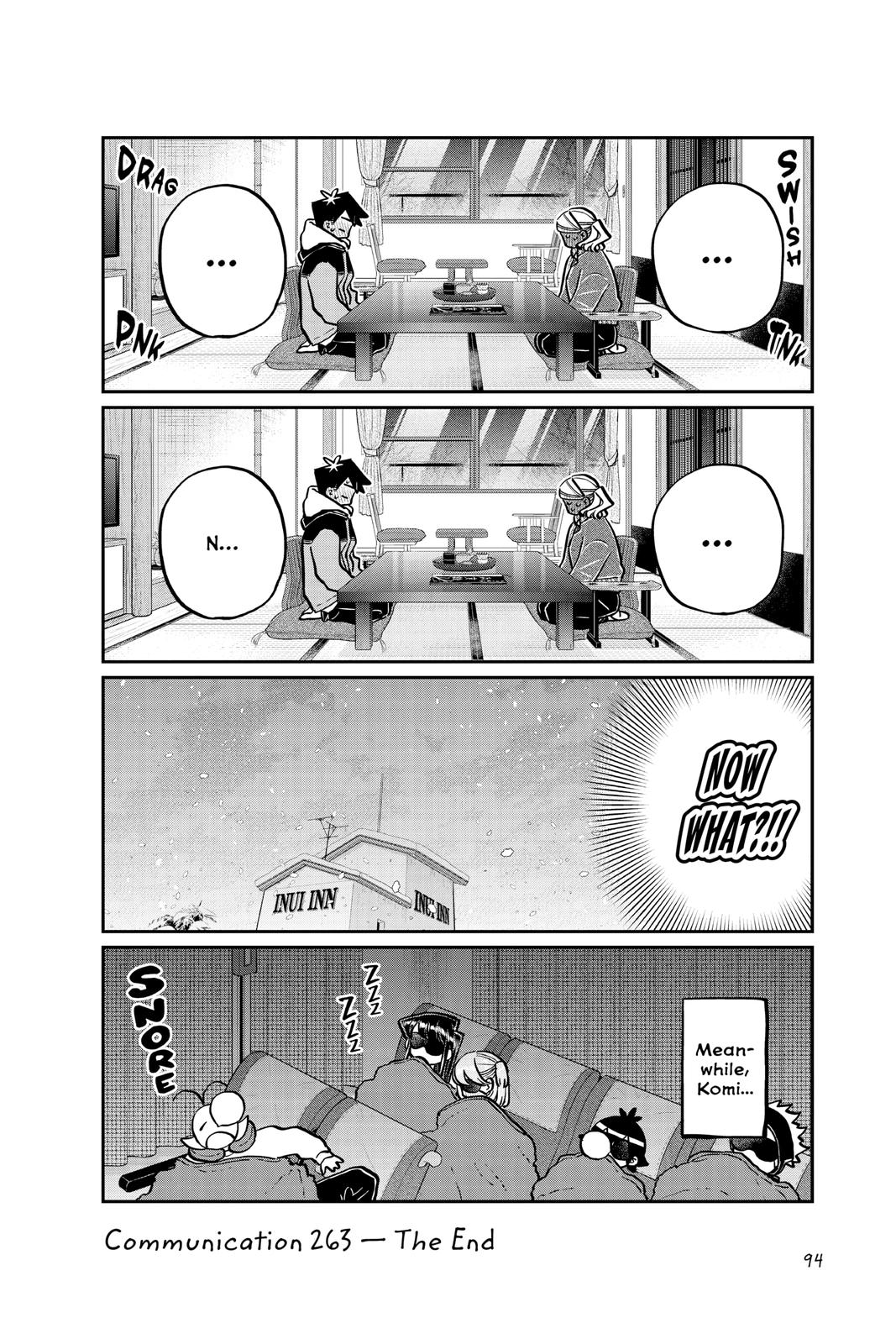 Komi Can’t Communicate Chapter 263