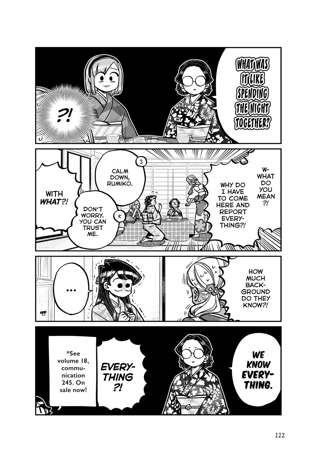 Komi Can’t Communicate Chapter 265