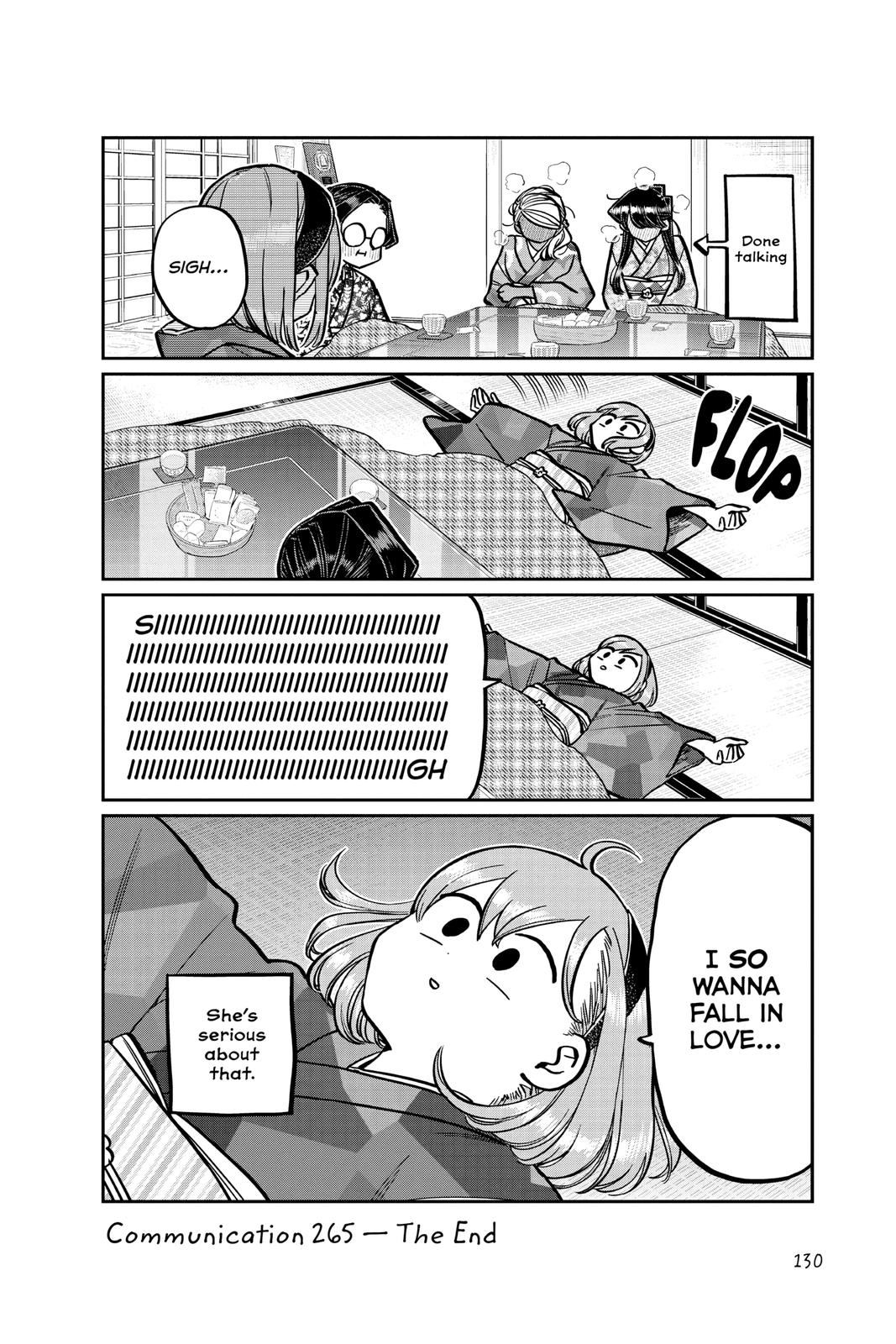 Komi Can’t Communicate Chapter 265