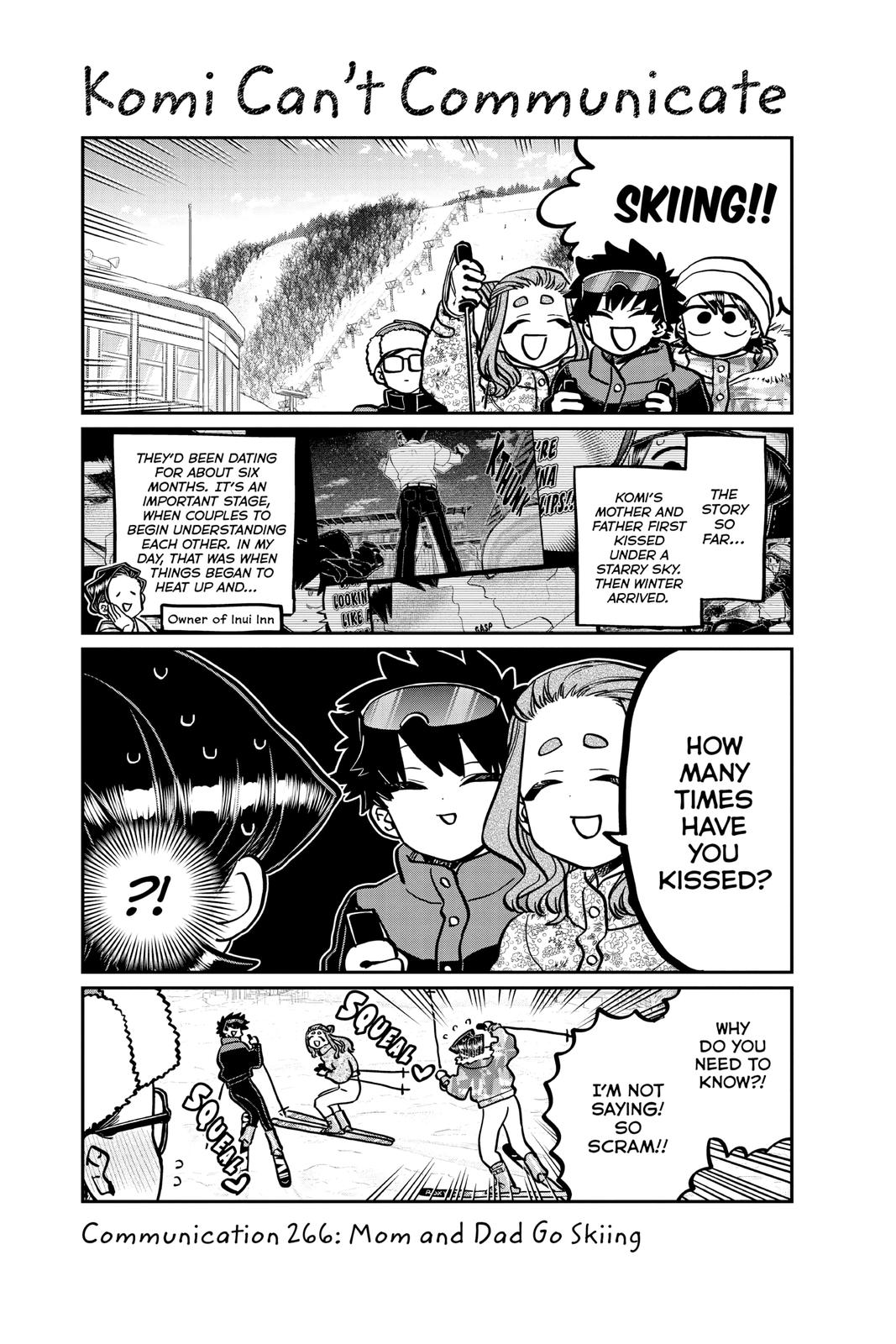 Komi Can’t Communicate Chapter 266