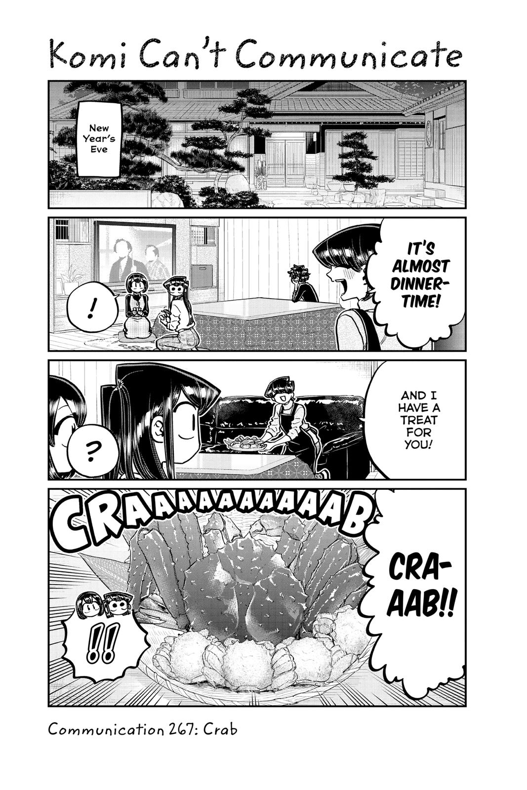 Komi Can’t Communicate Chapter 267