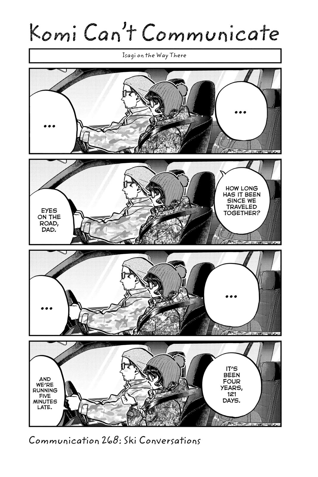 Komi Can’t Communicate Chapter 268