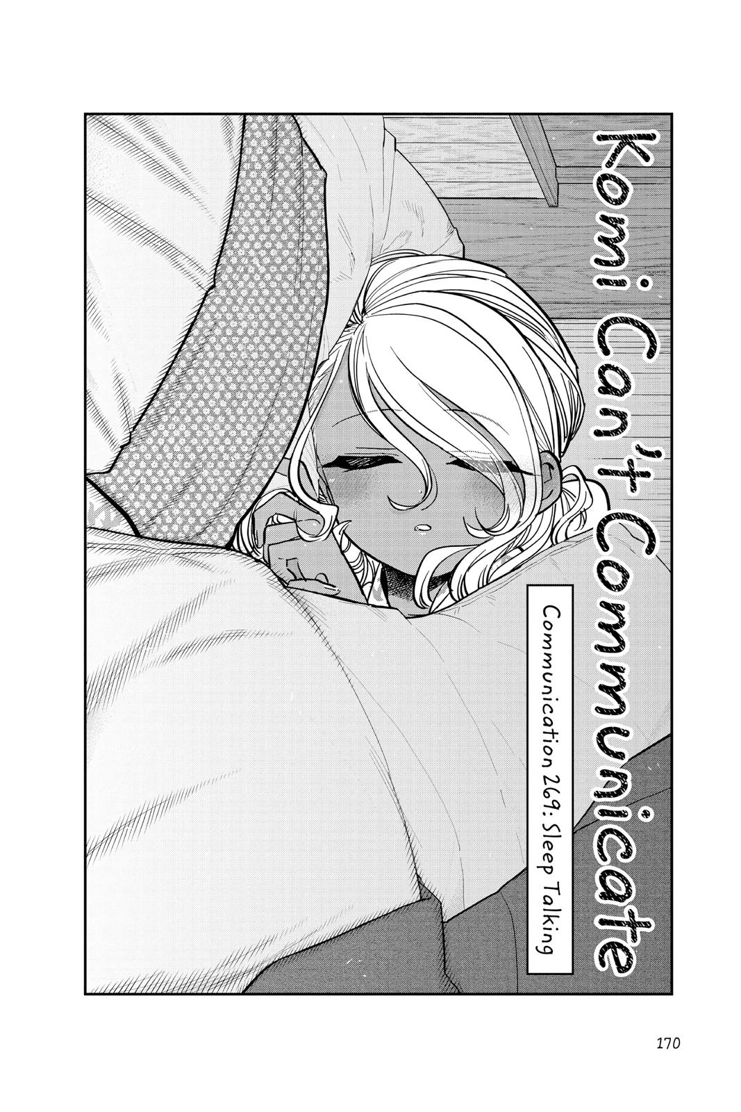 Komi Can’t Communicate Chapter 269