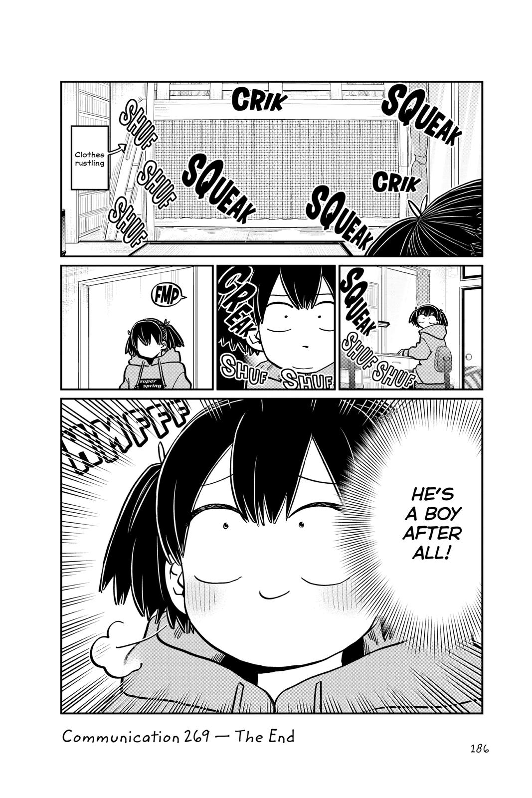 Komi Can’t Communicate Chapter 269