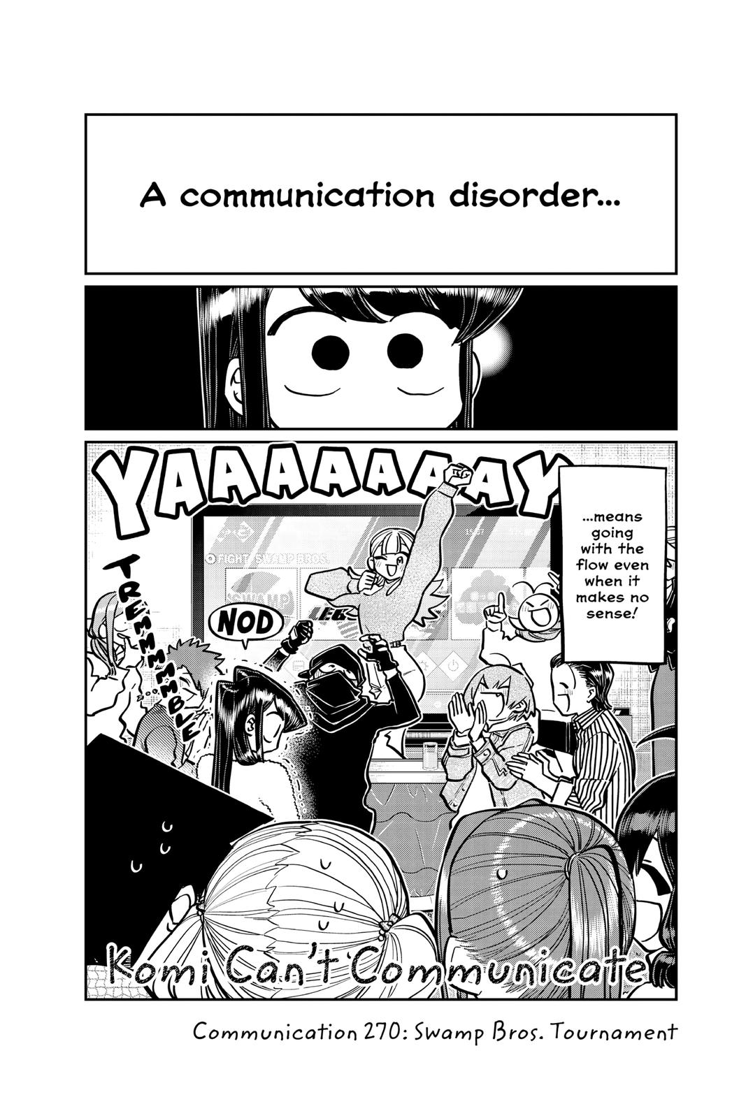 Komi Can’t Communicate Chapter 270