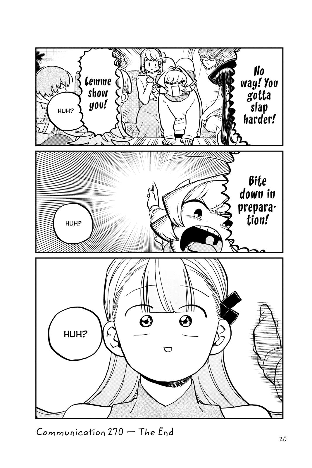 Komi Can’t Communicate Chapter 270