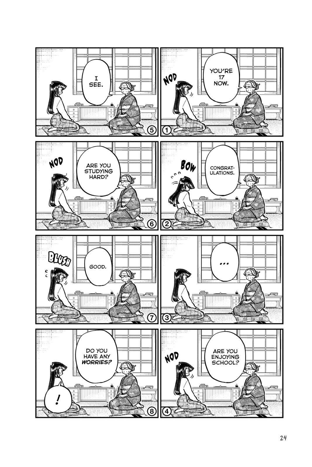Komi Can’t Communicate Chapter 271