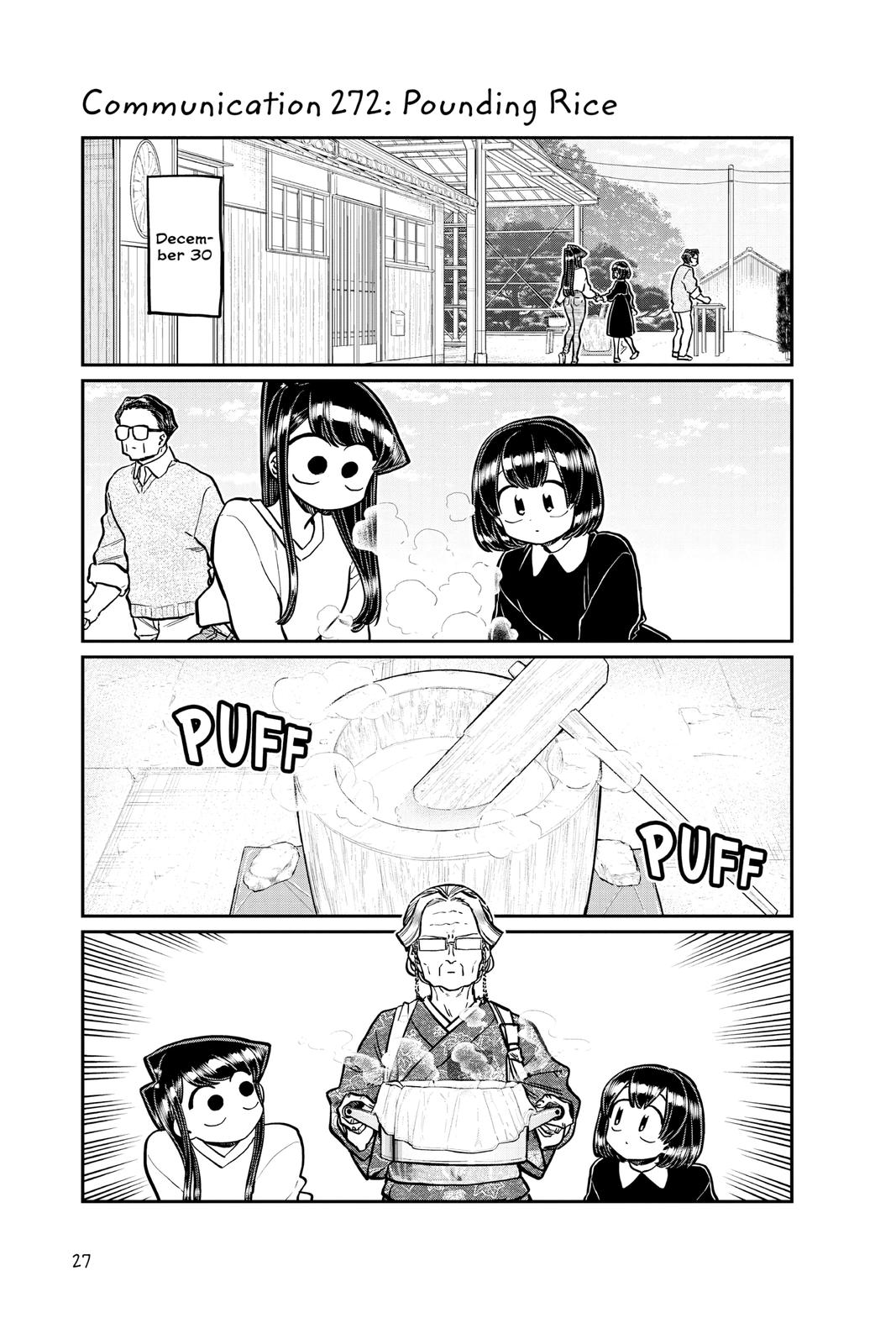 Komi Can’t Communicate Chapter 272