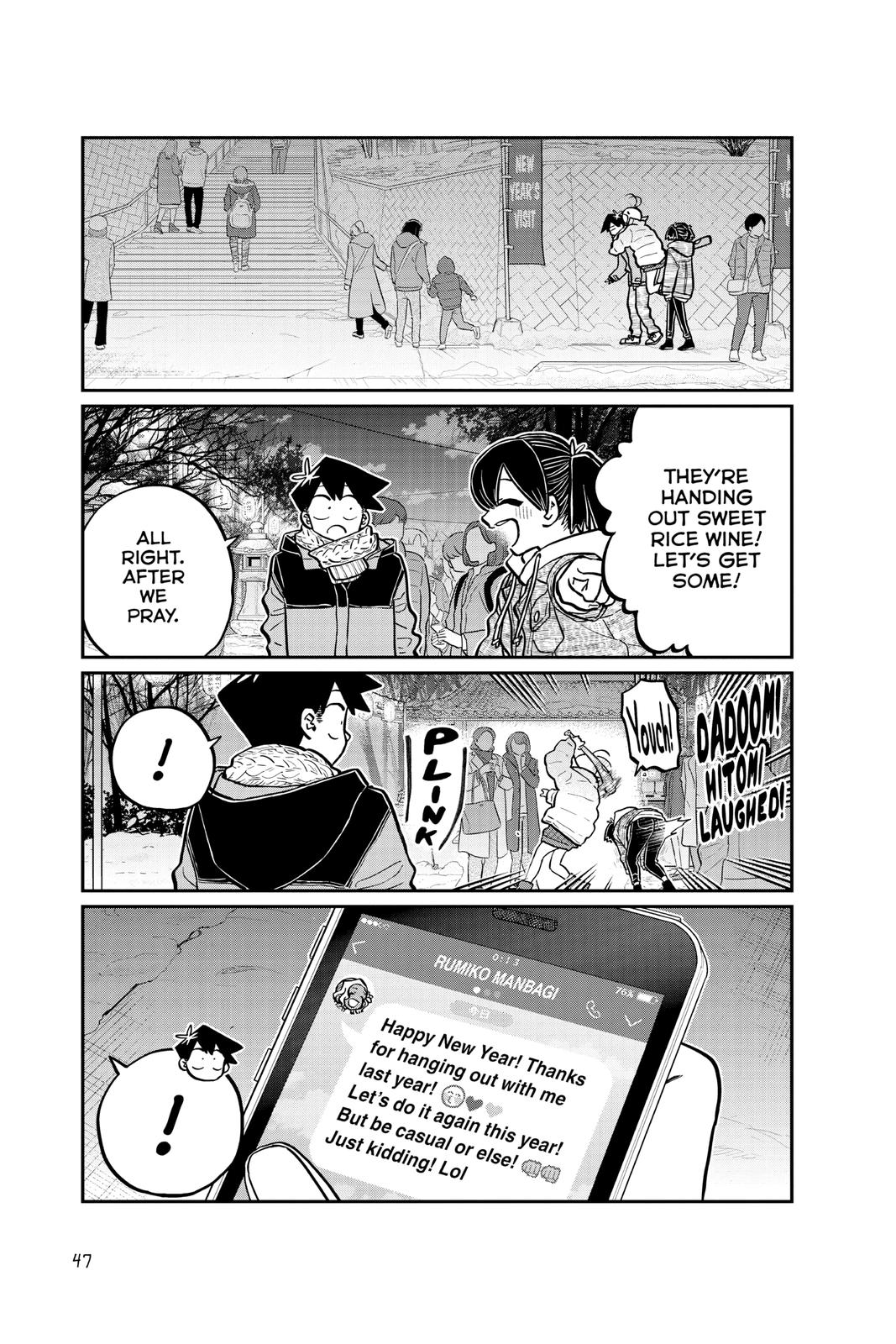 Komi Can’t Communicate Chapter 274