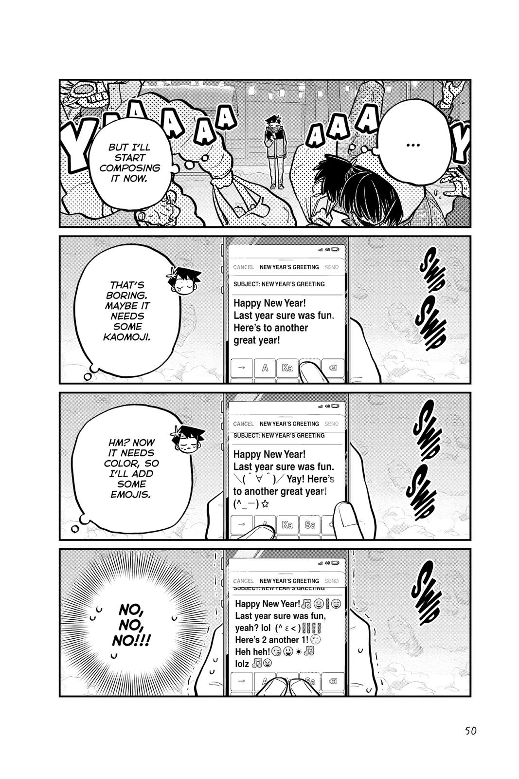 Komi Can’t Communicate Chapter 274