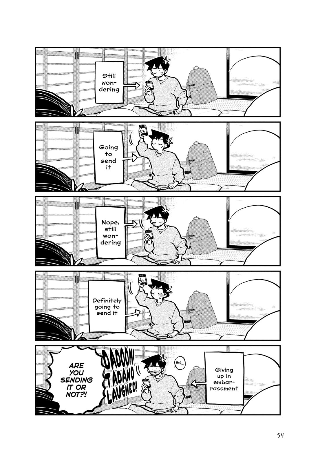 Komi Can’t Communicate Chapter 274