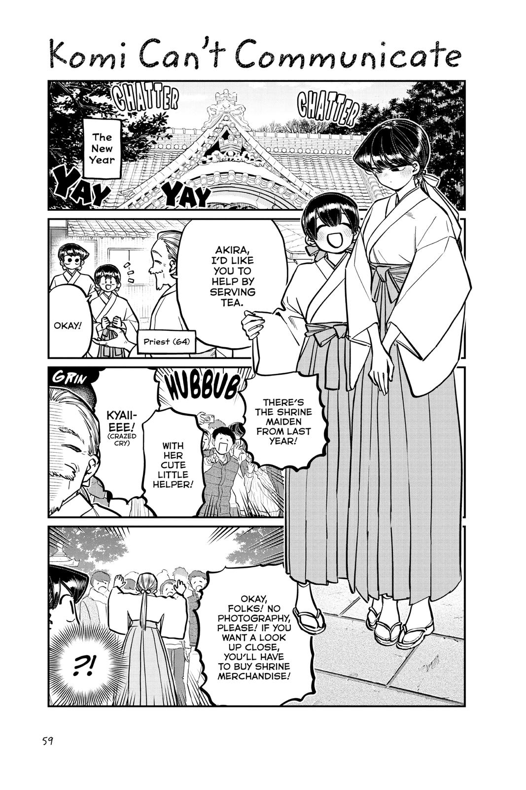 Komi Can’t Communicate Chapter 275