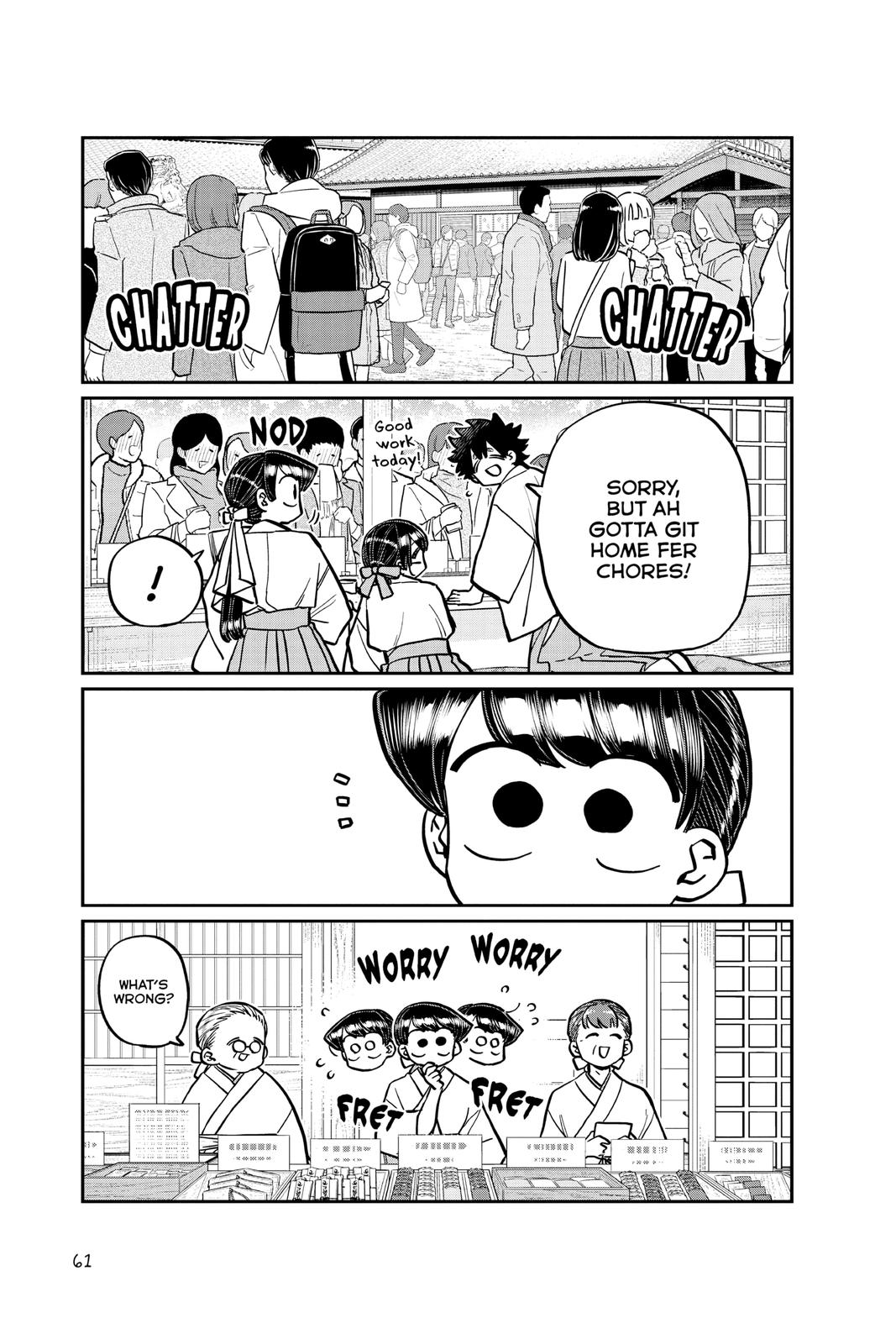 Komi Can’t Communicate Chapter 275