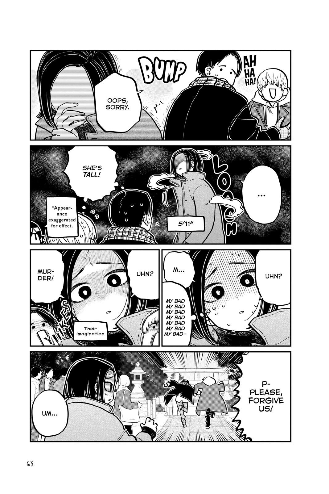 Komi Can’t Communicate Chapter 275