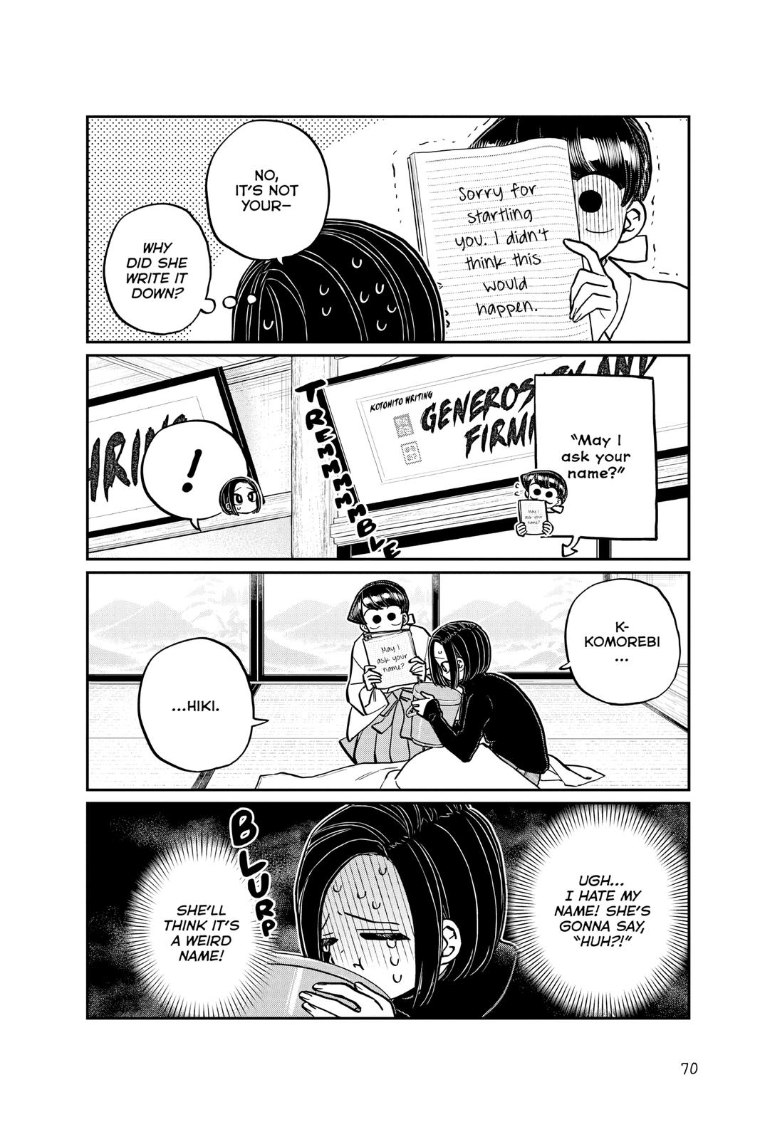Komi Can’t Communicate Chapter 275