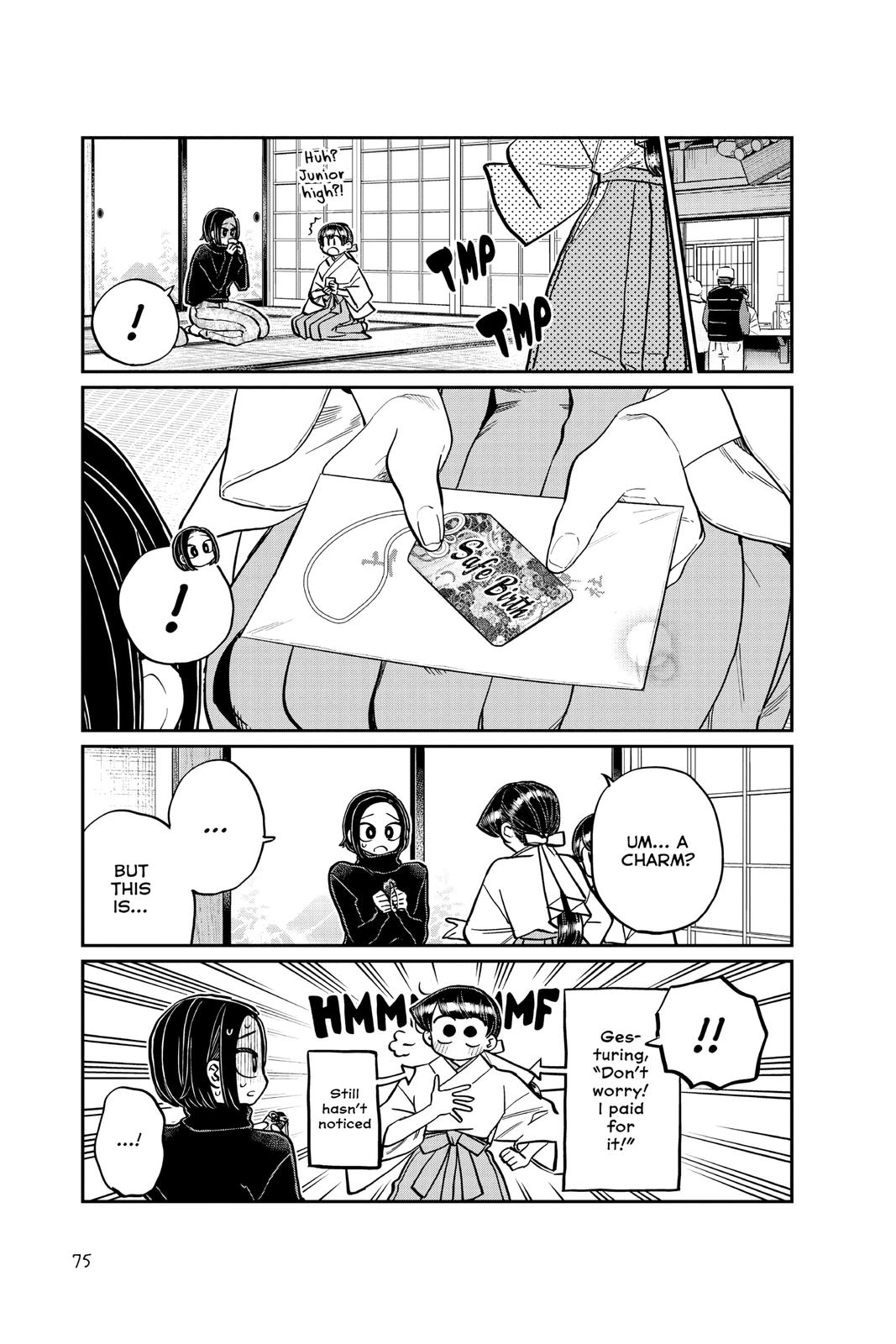 Komi Can’t Communicate Chapter 275