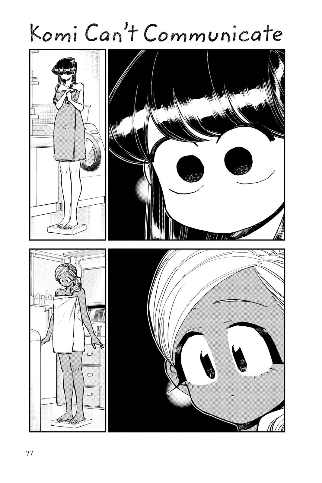 Komi Can’t Communicate Chapter 276