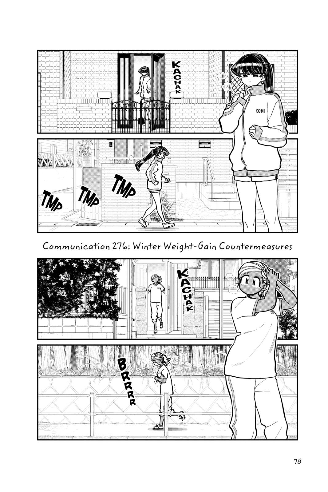 Komi Can’t Communicate Chapter 276