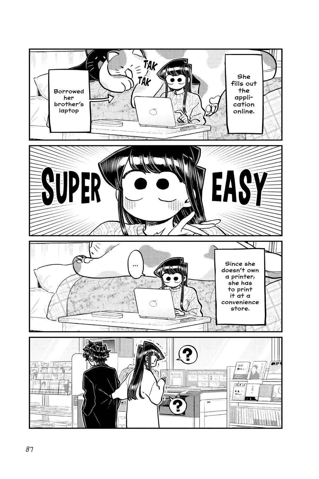 Komi Can’t Communicate Chapter 277