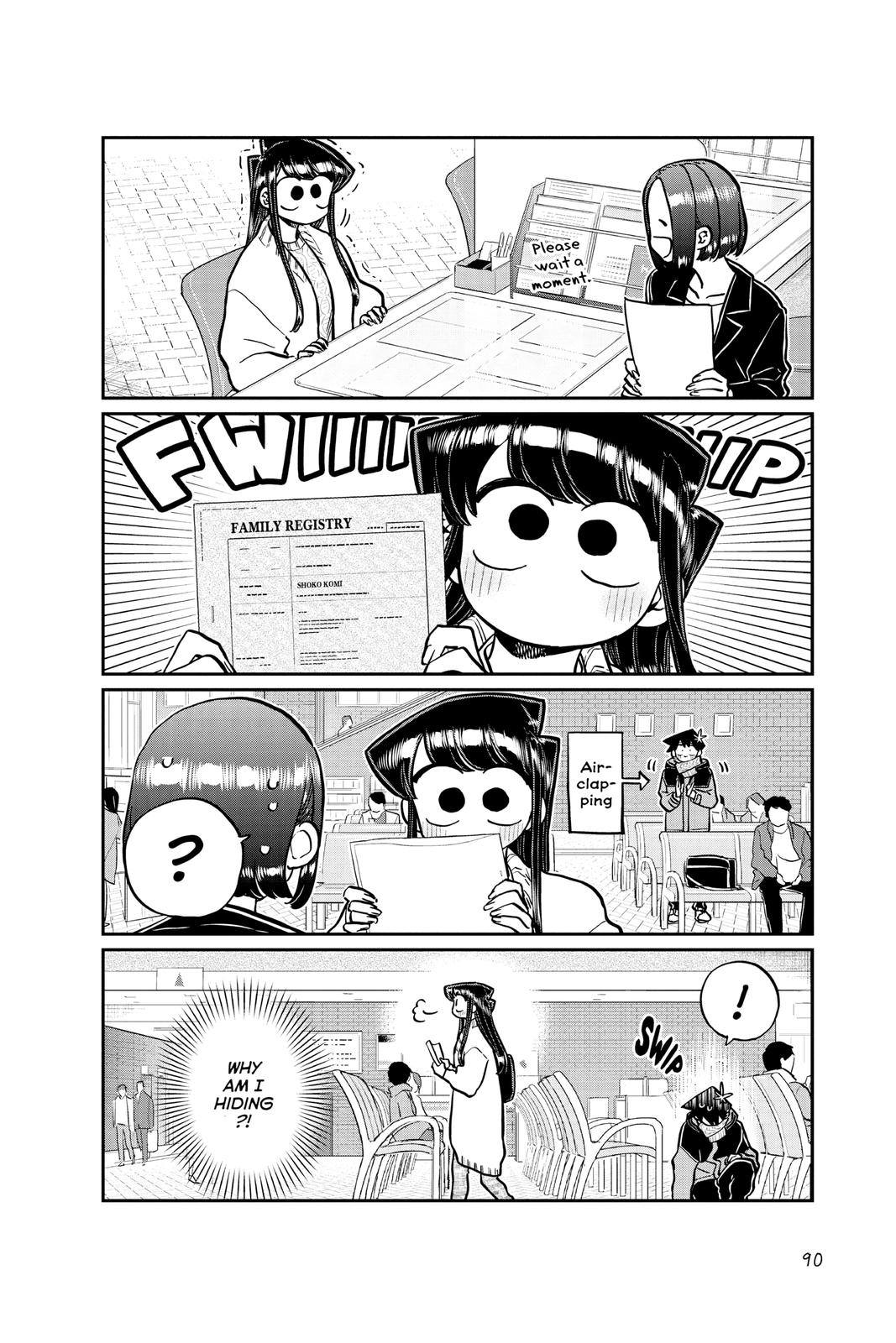 Komi Can’t Communicate Chapter 277