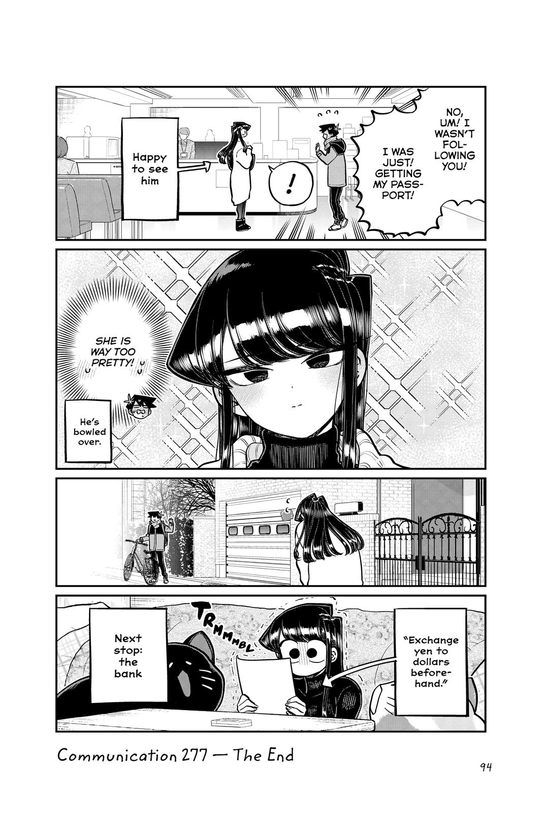 Komi Can’t Communicate Chapter 277