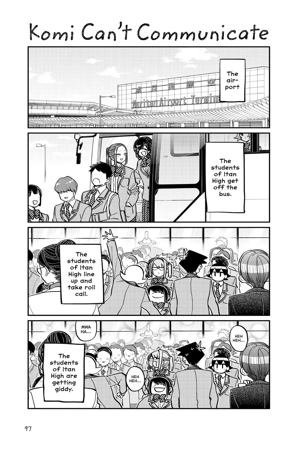 Komi Can’t Communicate Chapter 278