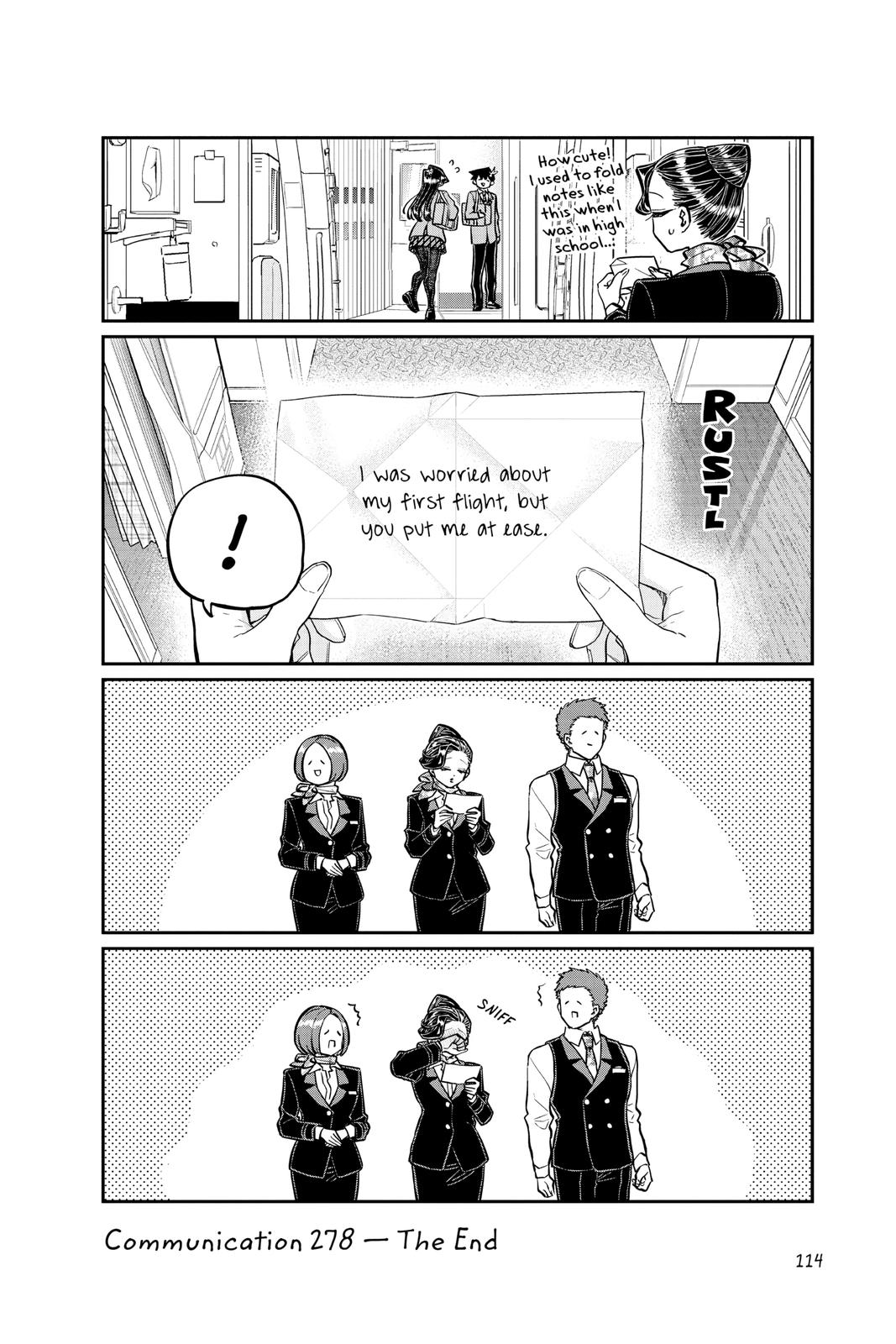 Komi Can’t Communicate Chapter 278