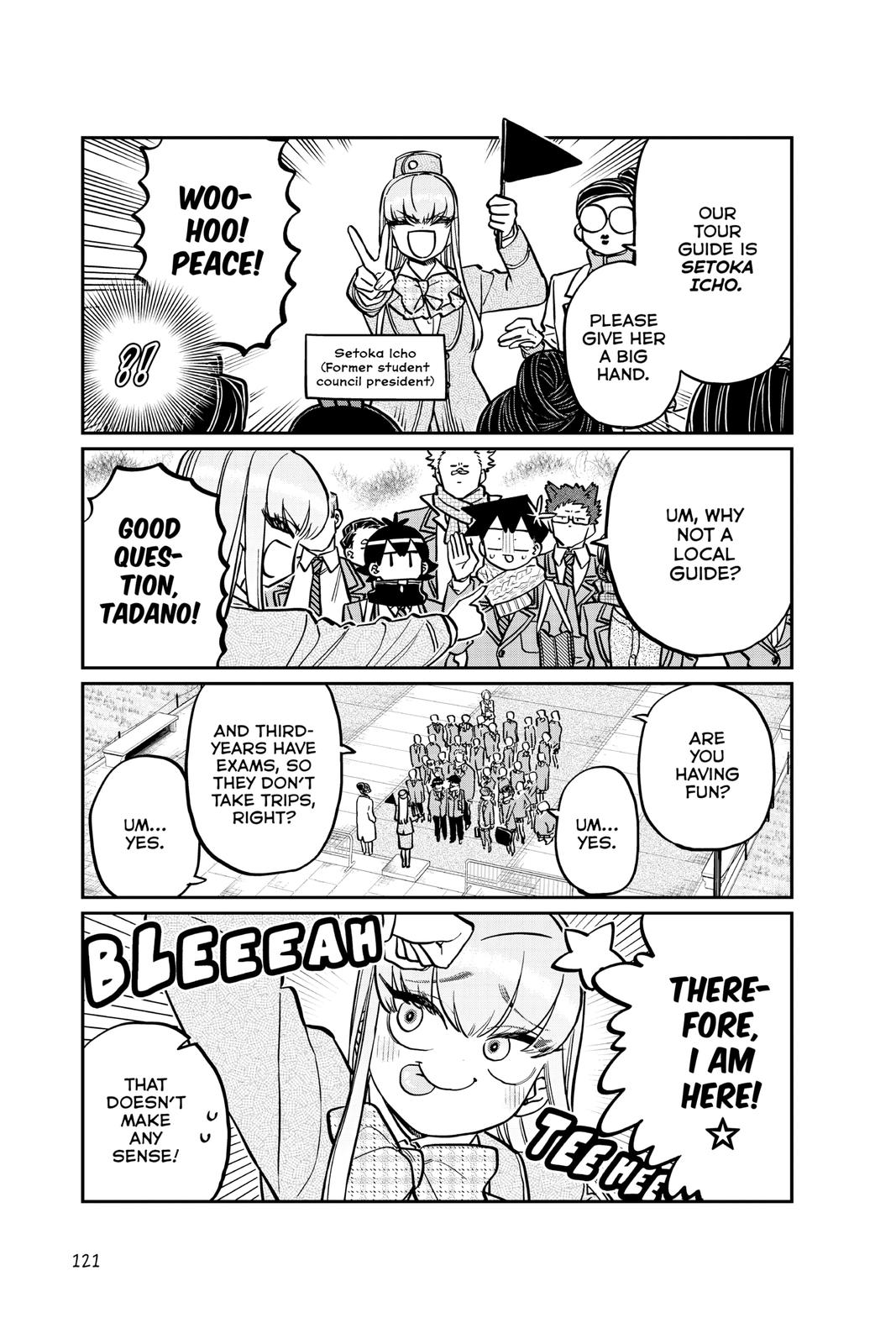 Komi Can’t Communicate Chapter 279